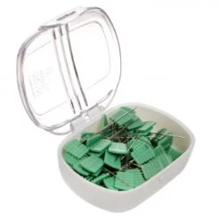 Taylor Seville Magic Flat Head Patchwork Pins - Stecknadeln Extra Lang -Nahmaschine Shop taylor seville magic pins flat head extra lang 100st geoeffnet