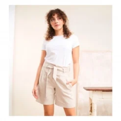 LeinenLooks 2 - Nachhaltige Und Unkomplizierte Mode Selbst Genäht 9 LeinenLooks 2 - Nachhaltige Und Unkomplizierte Mode Selbst Genäht -Nahmaschine Shop topp leinelooks 2 shorts