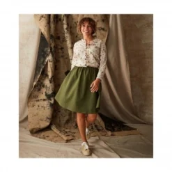 Slow Fashion - Zeitlos Gestylt & Nachhaltig Genäht -Nahmaschine Shop topp slow fashion zeitlos gestylt und nachhaltig genaeht rock und bluse